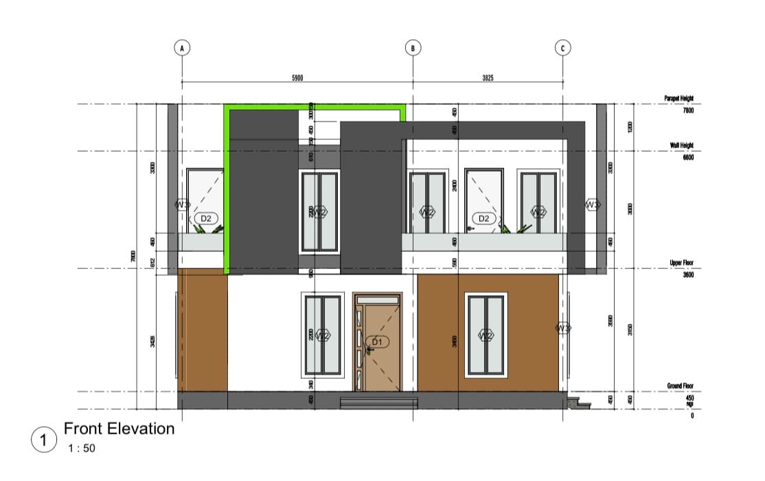 Front Elevation