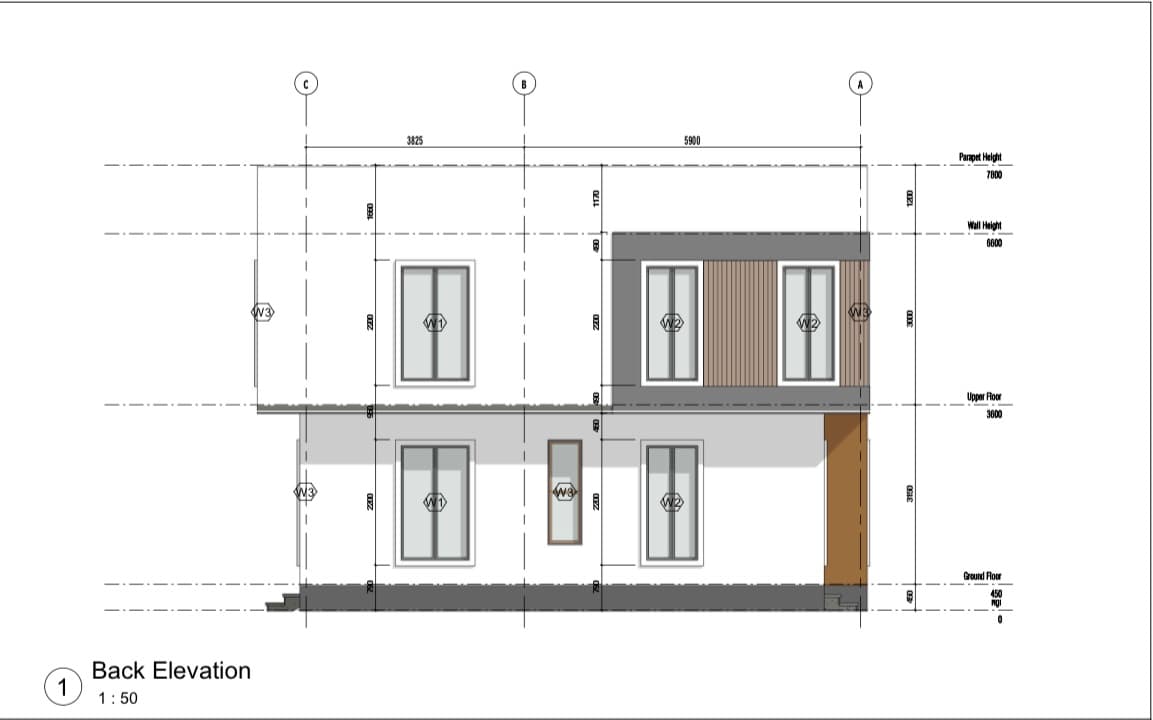 Back Elevation